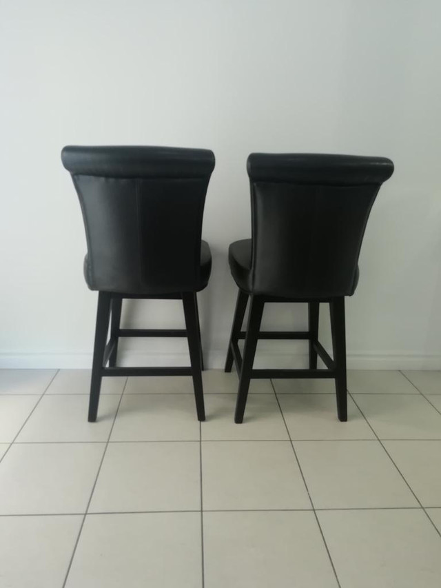 Leather  Bar  Stools in Chairs & Recliners in Kitchener Area - Image 3