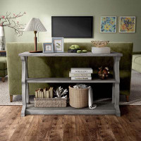 24/7 Shop At Home Enuron 47.24" Width 2-Drawer Console Table