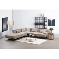 East Urban Home 118.9" Wide Corner Sectional