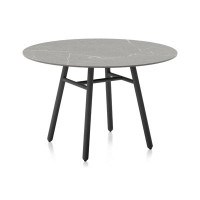Connubia Yo! Round Outdoor Table with Aluminum Legs