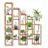 Arlmont & Co. 61.8" Tall 19 Tier Super Large Plant Shelf