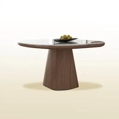 Embark on a journey of minimal elegance with our Italian-inspired dining table a fusion of simplicit...