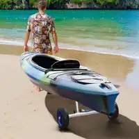 Kayak Cart 29.5" x 14.6" x 22.8" Black and Blue