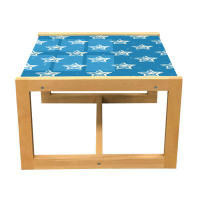 East Urban Home East Urban Home Stars Coffee Table, Grunge Design Of Repetitive Illustrated By Hand Spots On The Backgro