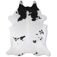 Foundry Select NATURAL HAIR ON COWHIDE BLACK AND WHITE 3 - 5 M GRADE A