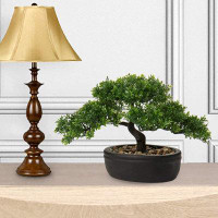 Primrue Faux Plants Indoor Small Fake Plants Decor With Ceramic Pots For Home
