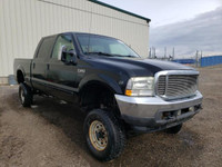 For Parts: Ford F350SD 2002 Lariat 6.8 4x4 Engine Transmission Door & More