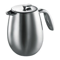 Bodum Bodum Columbia Double Wall Stainless Steel French Press Coffee Maker
