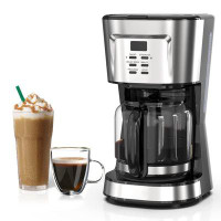 Color of the face home 12-Cup Coffee Maker: Drip Coffee Maker With Programmable Timer, Brew Strength Control, Coffee Pot
