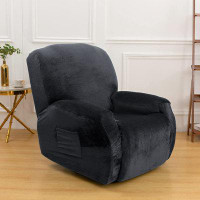 Ebern Designs Housse pour fauteuil inclinable à coussins carrés/rectangulaires