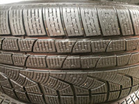 (LH14) 1 Pneu Hiver - 1 Winter Tire 245-50-18 Pirelli Run Flat 7/32