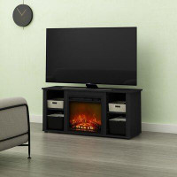 Winston Porter Farman TV Stand for TVs up to 55" with Fireplace Included