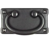D. Lawless Hardware 3" Mission Pull Dark Antique Pewter