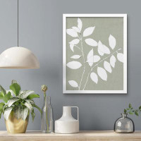 SIGNLEADER " Botanical Plants Leaves Illustrations Realism Rustic Nature Relax/Calm Multicolor Office " on