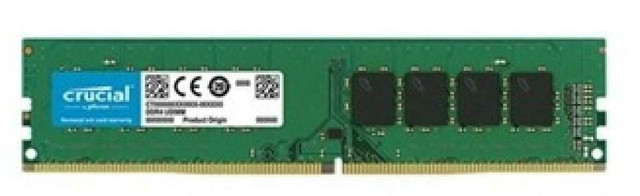 4GB Crucial DDR4-2400 PC4-19200 SDRAM Memory Module - New - CT4G4DFS824A in System Components in Québec