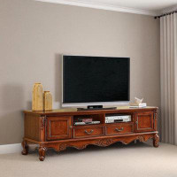 YONGHE JIAJIE TECHNOLOGY INC Country Style Solid Wood TV Cabinet