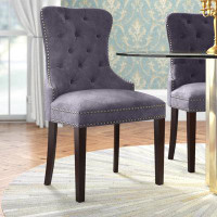 Willa Arlo™ Interiors Mejia Velvet Dining Chair (Set Of 2)