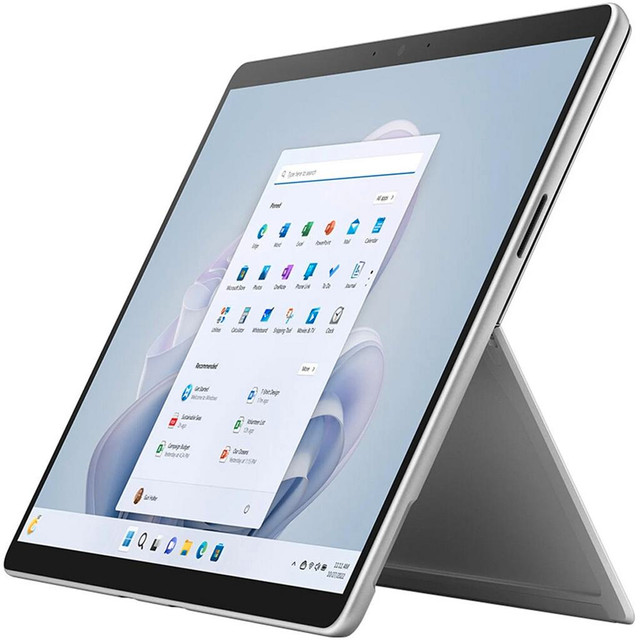 Surface Pro 9 (Intel Core i5 - 16GB RAM - 256GB - Intel Iris Xe Graphics - Platinum - Business) in iPads & Tablets