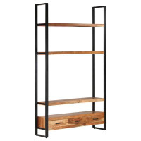 Millwood Pines Decland 78.7" H x 46.5" W Etagere Bookcase