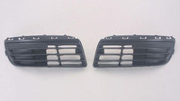 Grille Lower Passenger Side Volkswagen Jetta Wagon 2009 Without Fog Lamp Hole , VW1036107