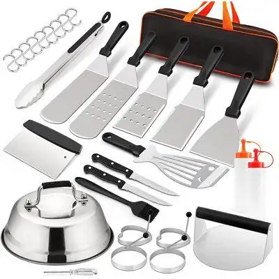 Baking pan accessories kit of 20 made of high-grade stainless steel and PP plastic. Suitable for fla...