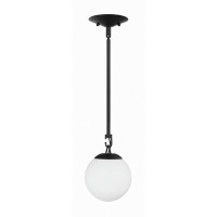 George Oliver Ison 1 - Light Single Globe Pendant