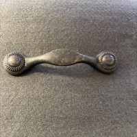 D. Lawless Hardware 3" or 3-3/4" Dual Mount Empire Pull Pewter