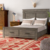 Birch Lane™ Remy Solid Wood Storage Platform Bed