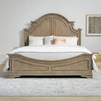 Liberty Furniture Magnolia Manor Solid Wood Scalloped Bed