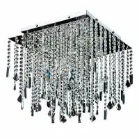 Made in Canada - Everly Quinn Cohen-Arazi 5 - Light 18" Chandelier Style Tiered Flush Mount