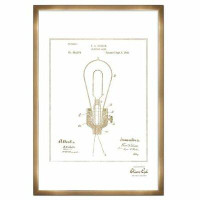 Williston Forge Edison Electric Lamp 1882 - Picture Frame Print