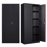 WFX Utility™ Reposa 70.87" H x 31.5" W x 15.7" D Metal Storage Cabinet