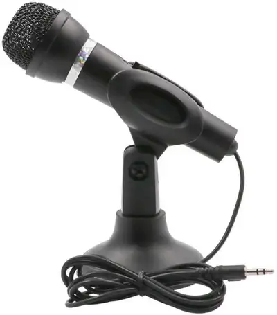 A similar microphone and stand is selling at a Big Box store for $19.60! ALLOWS FOR CLEAR VOICE-PICK...