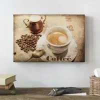 Williston Forge « coffee time », reproduction d’art sur toile tendue
