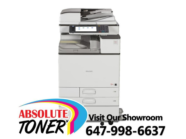 $39/month Lease 2 Own 11x17 Ricoh Colour Laser Printer Copier MP C2503 Photocopier used Color Office Printers for sale in Other Business & Industrial in Ontario
