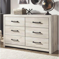 Beachcrest Home Clearmont 6 Drawer 58.7" W Double Dresser