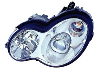 2002-2005 Mercedes C240 Headlight Driver Side With Bi-Xenon Type Sdn/Wgn (With Out Bulb/Module Exclude C55) - Mb2502121