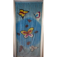 World Menagerie Pyrrhos Butterflies Single Curtain Panel