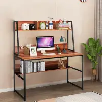 17 Stories 47" Computer Desk Writing Study Table Workstation