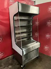 36” QBD open grab and go fridge cooler like new for only $2695 ! MADE IN CANADA ! Can ship !