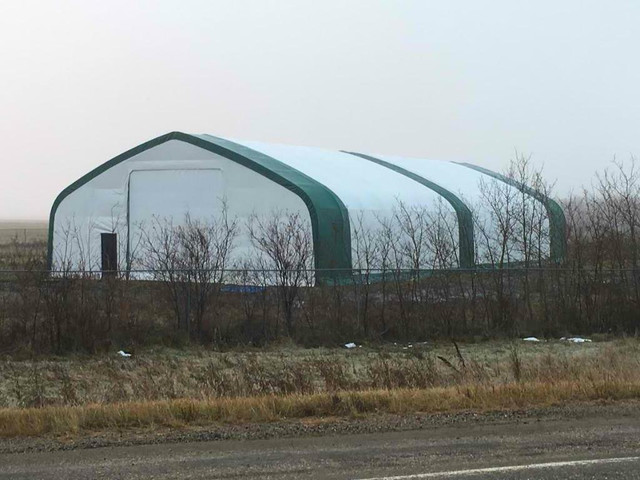 60&#39; WIDE DOUBLE TRUSS STORAGE BUILDINGS in Other Business & Industrial in Alberta - Image 2