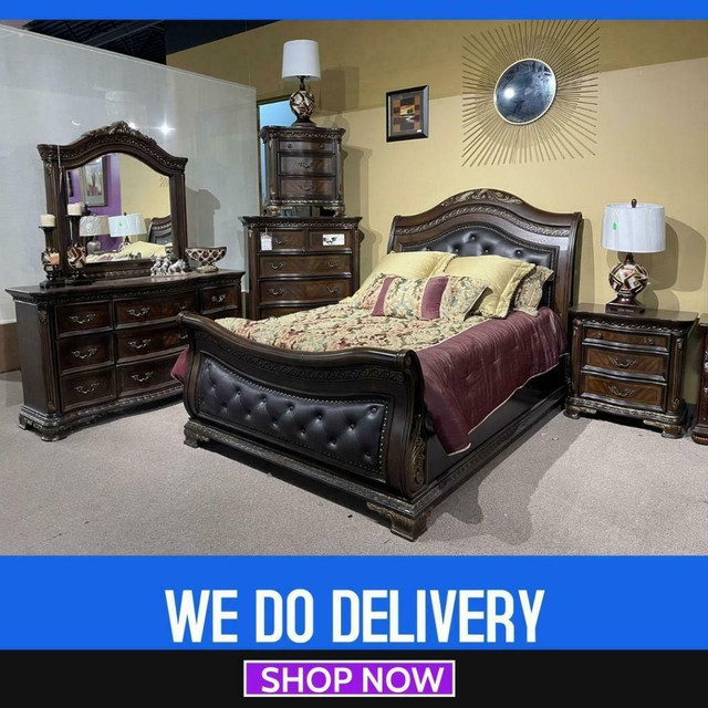 Queen Size Bedroom Set in Beds & Mattresses in Mississauga / Peel Region - Image 4