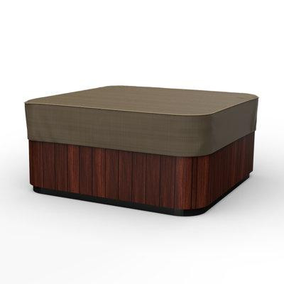 Arlmont & Co. Hillside Square Hot Tub Cover in Hot Tubs & Pools