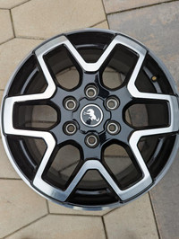 BRAND NEW  TAKE OFFS    FACTORY OEM  FORD BRONCO  18  INCH ALLOY WHEEL SET OF     FOUR . NO  SENSORS.
