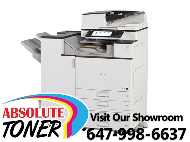 Only $75/month Repossessed like new with only 119 Page Newer Model Ricoh MP C5503 Color Copier Laser Printer 11x17 12x18 in Other Business & Industrial in Ontario - Image 3