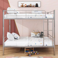 Isabelle & Max™ Full Over Full Metal Bunk Bed With Slats