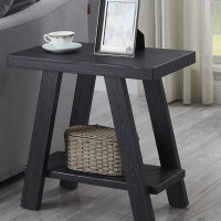 Ebern Designs Simple Design Shelf Side Table