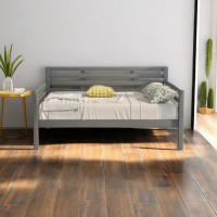 Red Barrel Studio Wooden Full Size Daybed With Clean Lines
