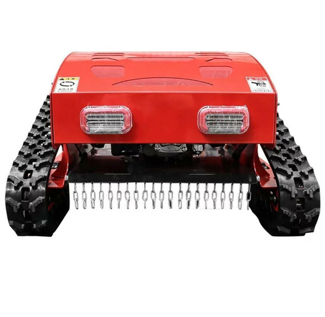 Finance available: Brand new Small crawler remote control mower Tracked All Terrain Remote Control Robot  Mowing Machine in Lawnmowers & Leaf Blowers - Image 2