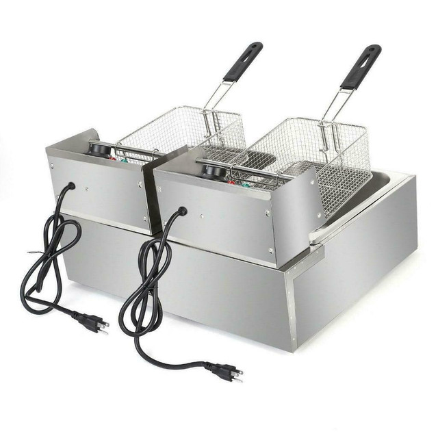Two Basket Electric Deep Fryer - Brand New - Free shipping in Other Business & Industrial - Image 3